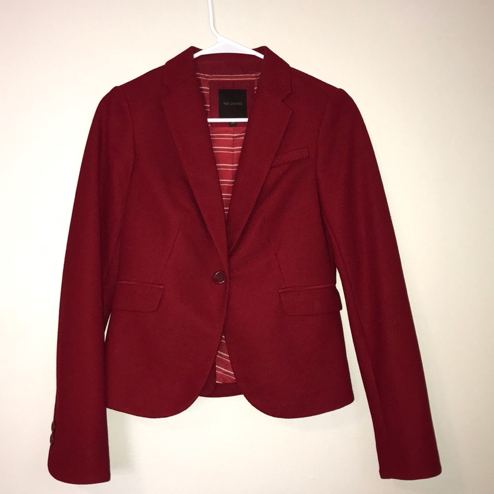 Red blazer